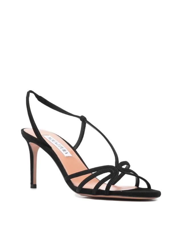 아쿠아주라 [해외직구] 26 FW Aquazzura 토크 투 미 슬링백 샌들 TTMMIDS1SUE000 TP455278810 착용컷