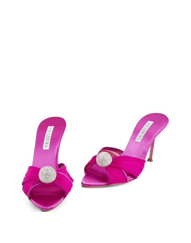 아쿠아주라 [해외직구] 26 FW Aquazzura 미스터리 뮬 MSYMIDM0CHAAZL TP455369195 착용컷