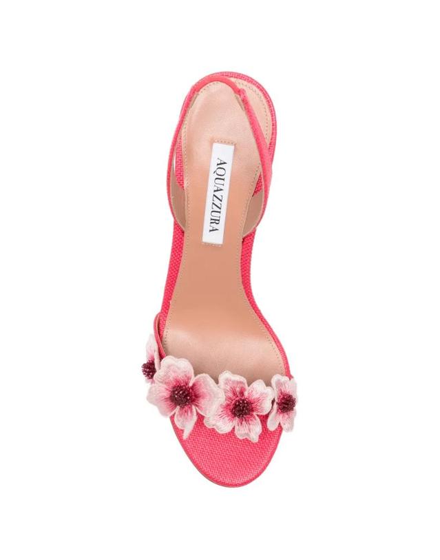 아쿠아주라 [해외직구] 26 FW Aquazzura 패션플라워 슬링백 샌들 PFWMIDS0WVRRSB TP455369192 착용컷