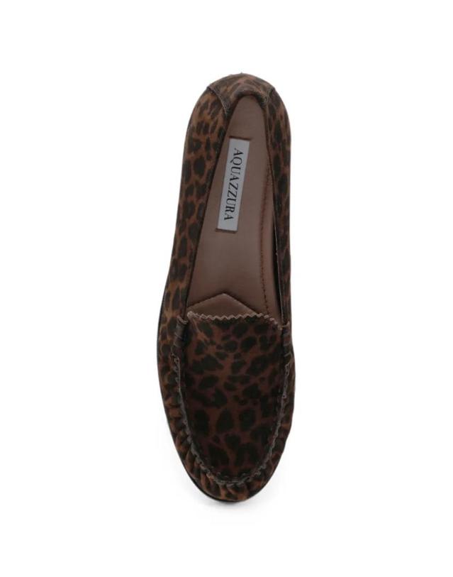 아쿠아주라 [해외직구] 26 FW Aquazzura 레오파드 프린트 로퍼 CLGFLAM0PLD TP456591434 착용컷