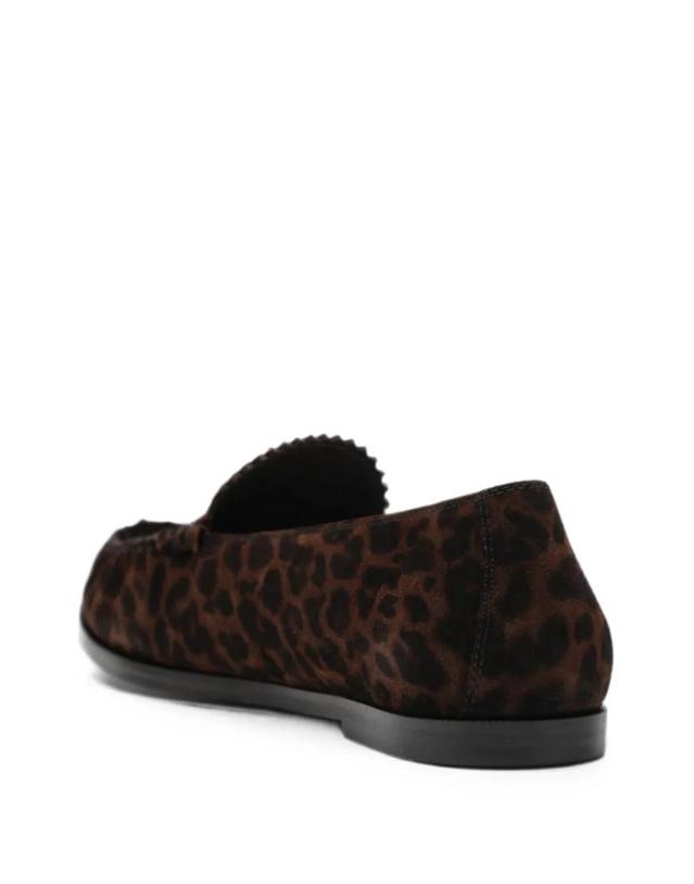 아쿠아주라 [해외직구] 26 FW Aquazzura 레오파드 프린트 로퍼 CLGFLAM0PLD TP456591434 착용컷