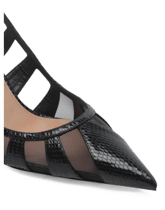 아쿠아주라 [해외직구] 26 FW Aquazzura 스크린 메시 패널 펌프스 SEEMIDP0 TP456232984 착용컷