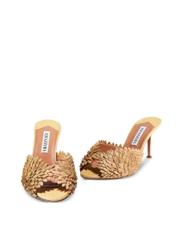 아쿠아주라 [해외직구] 26 FW Aquazzura 리오 플러트 힐 샌들 RFLMIDM0EYWNAT TP455310256 착용컷