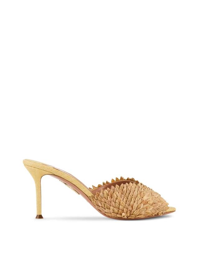 아쿠아주라 [해외직구] 26 FW Aquazzura 리오 플러트 힐 샌들 RFLMIDM0EYWNAT TP455310256 착용컷
