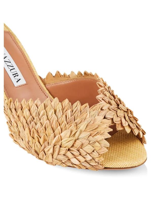 아쿠아주라 [해외직구] 26 FW Aquazzura 리오 플러트 힐 샌들 RFLMIDM0EYWNAT TP455310256 착용컷