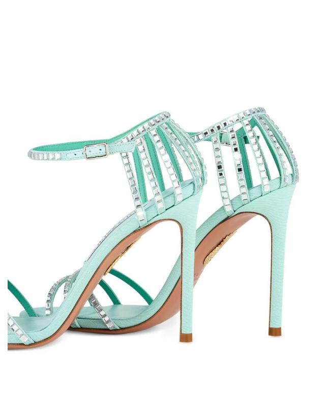 아쿠아주라 [해외직구] 26 FW Aquazzura 센세이션 크리스털 힐 샌들 SSYHIGS0GROSRZ TP455310135 착용컷