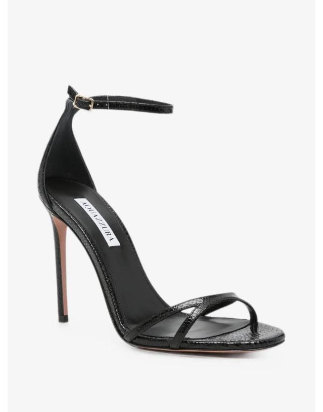 아쿠아주라 [해외직구] 26 FW Aquazzura 누다 스네이크 스킨 힐 샌들 NNDHIGS0MSK000 TP455691424 착용컷