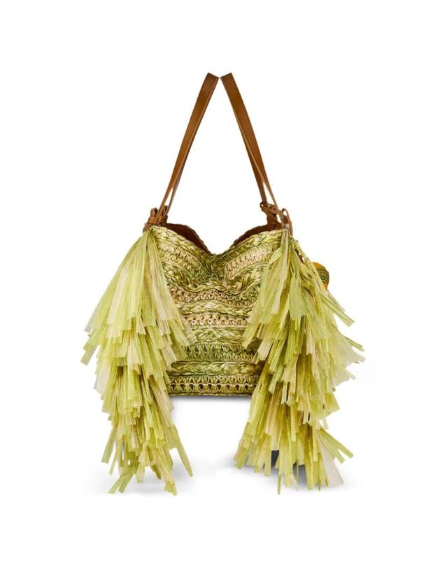 아쿠아주라 [해외직구] 26 FW Aquazzura 트란코소 프린지 트리밍 토트 백 TRNTOTT0RFVMMD TP455235792 착용컷