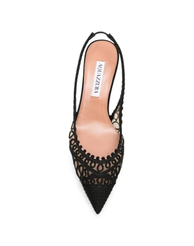 아쿠아주라 [해외직구] 26 FW Aquazzura 칼로 자수 메시 펌프스 KHLMIDL0SUR000 TP455231531 착용컷