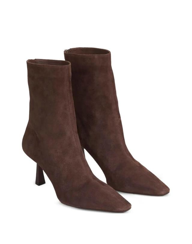 아쿠아주라 [해외직구] 26 FW Aquazzura pointed toe suede ankle boots STRMIDB1SUESUEDE TP458577905 착용컷