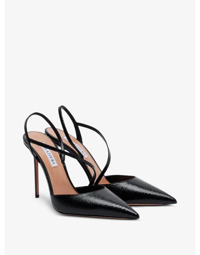 아쿠아주라 [해외직구] 26 FW Aquazzura 슬링백 펌프스 DYNHIGP0MSK TP457135887 착용컷