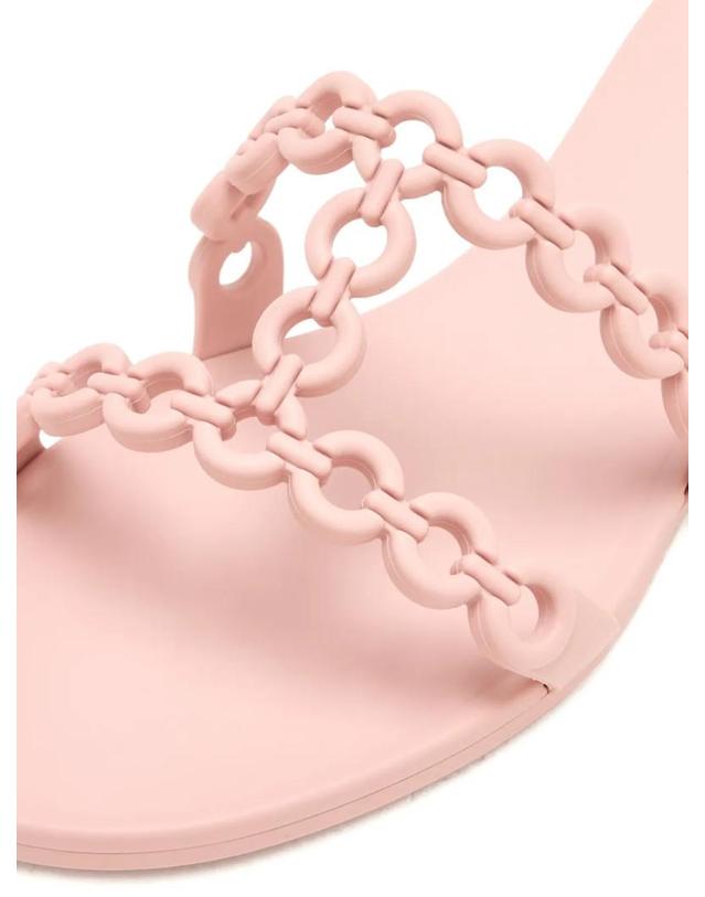 아쿠아주라 [해외직구] 26 FW Aquazzura 체인 링크 플랫 샌들 ICJFLAS0JLYMDP TP455226270 착용컷