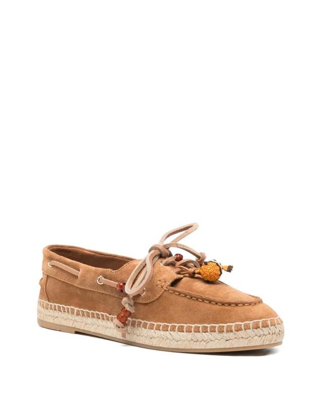 아쿠아주라 [해외직구] 26 FW Aquazzura 비즈 스웨이드 에스파드리유 SFRFLAE0SCCTOB TP455224204 착용컷