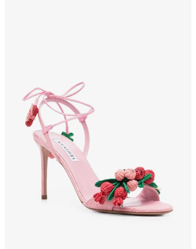 아쿠아주라 [해외직구] 26 FW Aquazzura 보타니카 샌들 85 BTCMIDS0WRN TP456626291 착용컷