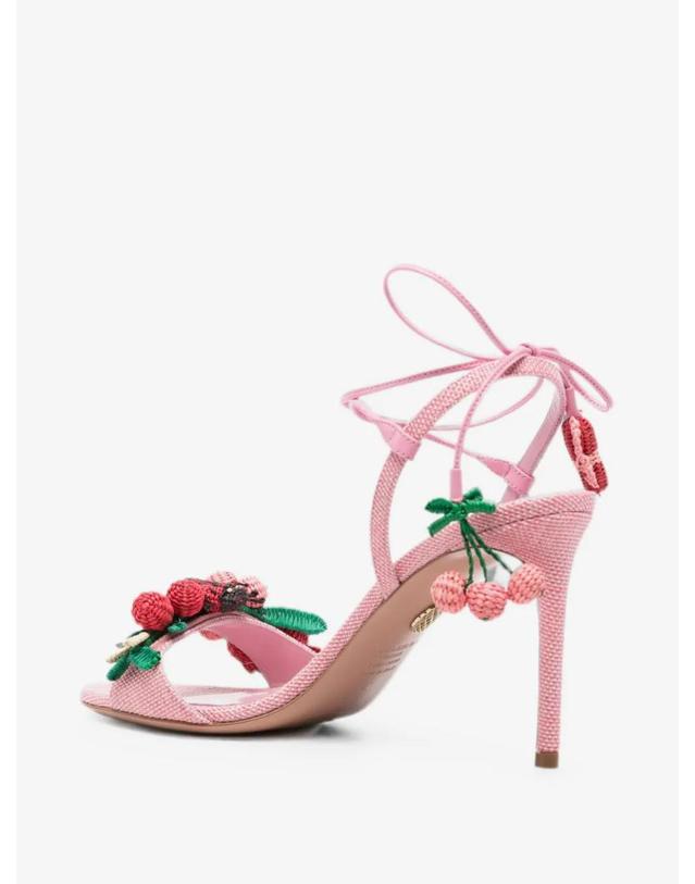 아쿠아주라 [해외직구] 26 FW Aquazzura 보타니카 샌들 85 BTCMIDS0WRN TP456626291 착용컷