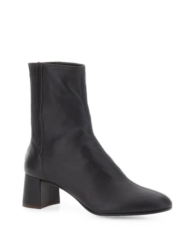 아쿠아주라 [해외직구] 26 FW Aquazzura 지퍼 골지 패널 앵클 부츠 SHOMIDB0NAPESPRESSO TP455669781 착용컷
