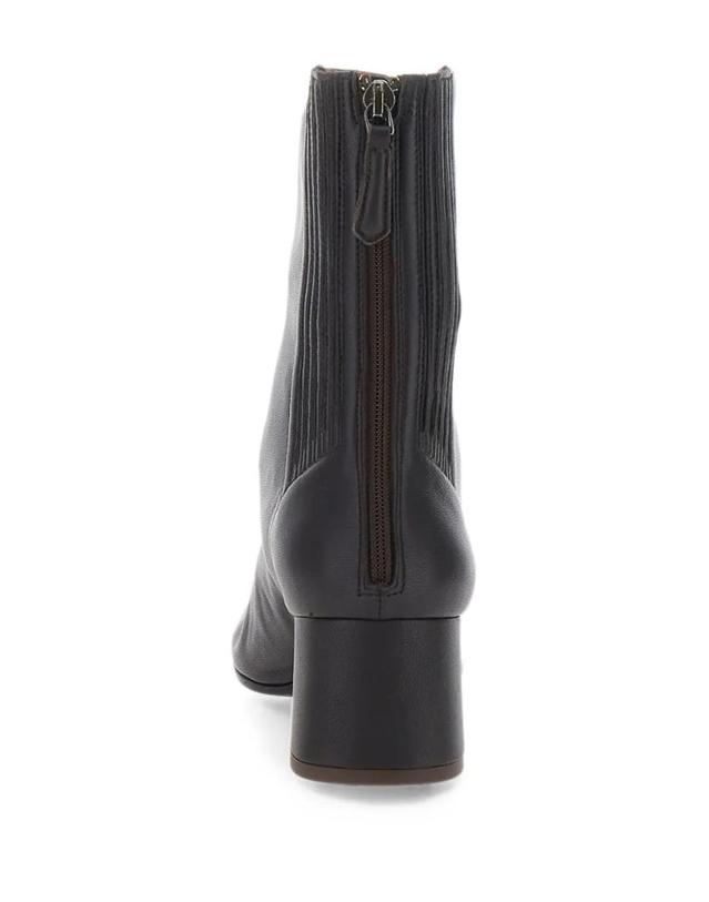 아쿠아주라 [해외직구] 26 FW Aquazzura 지퍼 골지 패널 앵클 부츠 SHOMIDB0NAPESPRESSO TP455669781 착용컷