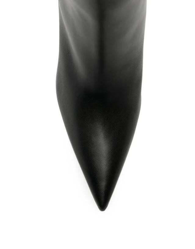 아쿠아주라 [해외직구] 26 FW Aquazzura 포인티드 토 스틸레토 힐 앵클 부츠 HRPMIDB0CFI000 TP458931957 착용컷