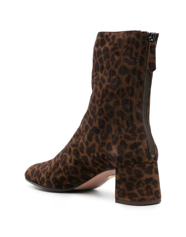아쿠아주라 [해외직구] 26 FW Aquazzura 생토노레 레오파드 프린트 앵클 부츠 SHOMIDB0PLDESP TP455489690 착용컷