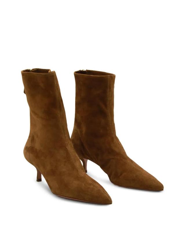 아쿠아주라 [해외직구] 26 FW Aquazzura 포인티드 토 부츠 MNRMIDB0SUECHT TP455877679 착용컷