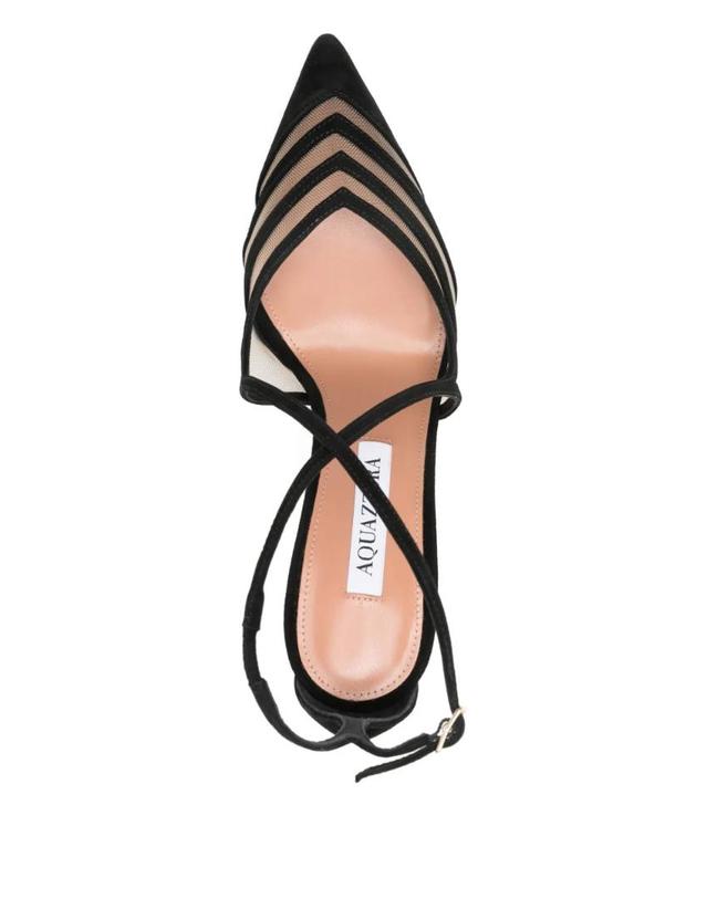 아쿠아주라 [해외직구] 26 FW Aquazzura 포인티드 토 스트랩 힐 AANHIGP0SFE000 TP455232056 착용컷