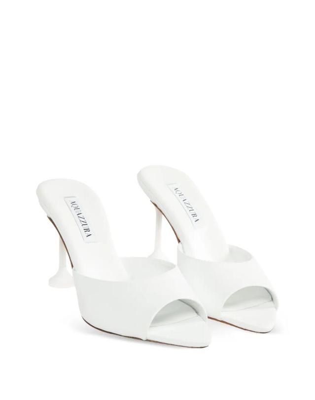 아쿠아주라 [해외직구] 26 FW Aquazzura 비쥬 레더 뮬 BISMIDM0NAP TP454819166 착용컷
