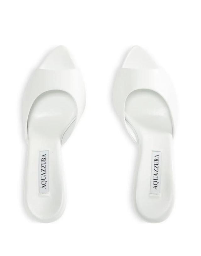 아쿠아주라 [해외직구] 26 FW Aquazzura 비쥬 레더 뮬 BISMIDM0NAP TP454819166 착용컷