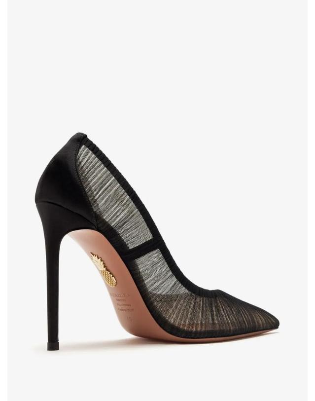 아쿠아주라 [해외직구] 26 FW Aquazzura 메시 펌프스 105mm VLEHIGP0TST000 TP455230782 착용컷