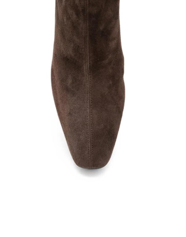 아쿠아주라 [해외직구] 26 FW Aquazzura 아모레 스웨이드 앵클 부츠 AMOREBOOTIE75 TP458962492 착용컷