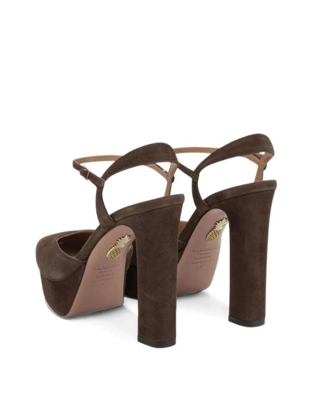 아쿠아주라 [해외직구] 26 FW Aquazzura 아미라 플래토 스웨이드 플랫폼 펌프스 AARHIGB0SUEESP TP460005455 착용컷
