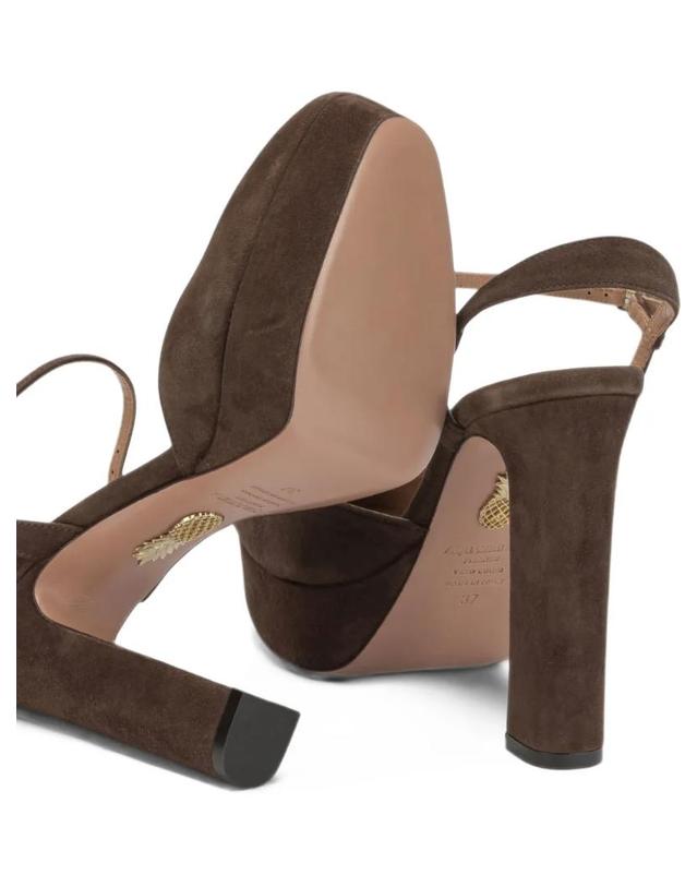 아쿠아주라 [해외직구] 26 FW Aquazzura 아미라 플래토 스웨이드 플랫폼 펌프스 AARHIGB0SUEESP TP460005455 착용컷