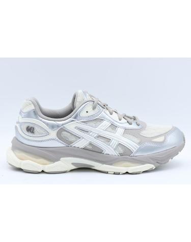 [해외직구] 26FW 아식스 GEL NYC 2 0   레더 앤 메쉬 트레이너 with 메탈릭 s 앤 cushioned sole 1203B225020 TP580123304