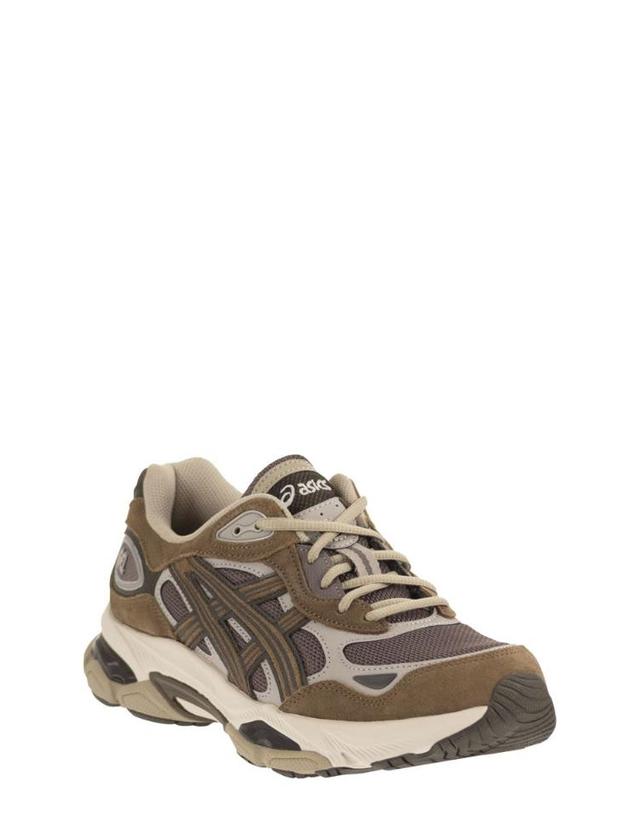 아식스 [해외직구] 26FW 아식스 GEL NYC 2 0 Suede 앤 메쉬 트레이너 with cushioned sole 1203A895200 TP582268067 착용컷