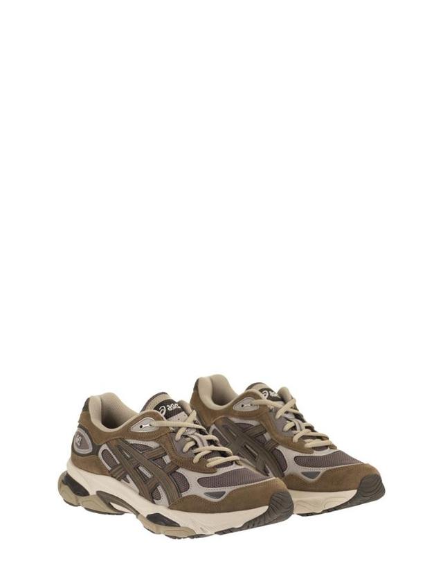 아식스 [해외직구] 26FW 아식스 GEL NYC 2 0 Suede 앤 메쉬 트레이너 with cushioned sole 1203A895200 TP582268067 착용컷