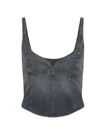 [해외직구] 26 FW 발렌시아가 데님 뷔스티에 탑 849811TTW76 TP458475278