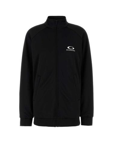 [해외직구] 25FW 발렌시아가 블랙 저지 스웨트 셔츠 드레스 838779TMV151000 TP573070102