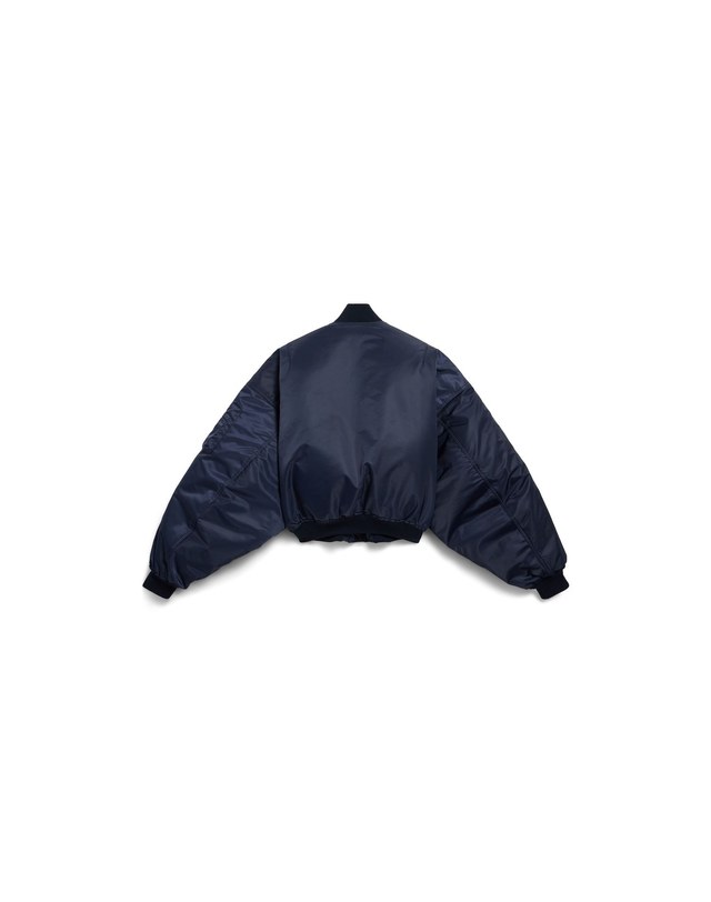 발렌시아가 [해외직구] 25FW 발렌시아가 라운드 봄버 자켓 831364TLO254100 TP577407677 착용컷