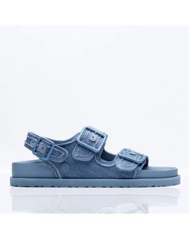 [해외직구] 26 FW 버켄스탁 1774 Milano 밀라노 워싱 데님 샌들 블루 1028676