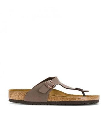 [해외직구] 26FW 버켄스탁 Mud 레더 Gizeh 통 슬리퍼 043751MOCCA TP580042984