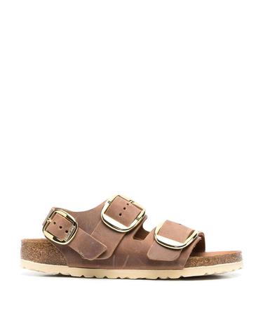 [해외직구] 버켄스탁 MILANO 빅 버클   Oiled 레더 샌들 1024067COGNAC TP572878471