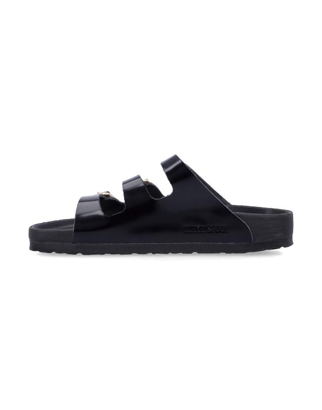 버켄스탁 [해외직구] 26SS 버켄스탁 Florida 블랙 샌들 with 조절형 버클 앤 Three Straps in 레더 for 여성 1029385BLACK TP577868513 착용컷