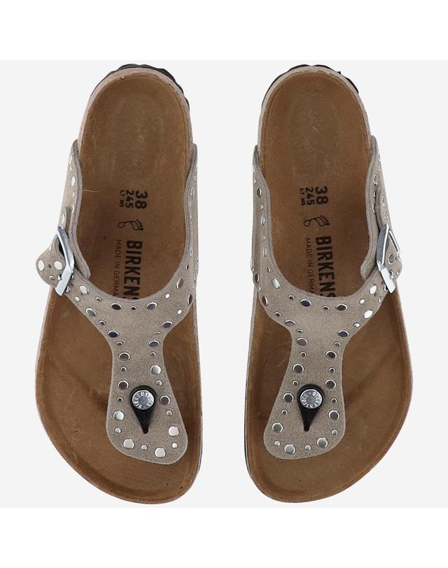 버켄스탁 [해외직구] 26SS 버켄스탁 버켄스탁 Gizeh Rivet Border 샌들 1029388TAUPE TP573031793 착용컷