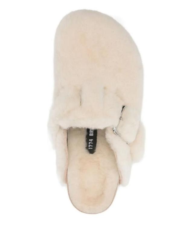 버켄스탁 [해외직구] 25FW 버켄스탁 BOSTON 시어링 클로그 1031376CREAM TP580079102 착용컷