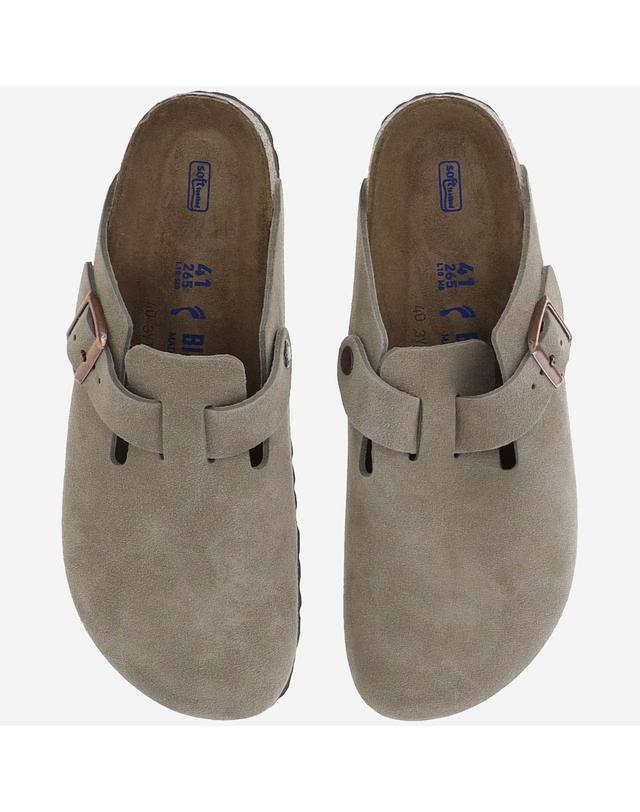 버켄스탁 [해외직구] 26FW 버켄스탁 SUEDE 레더 BOSTON 클로그 560773TAUPE TP572859064 착용컷