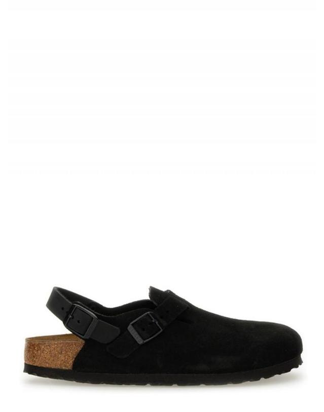 버켄스탁 [해외직구] 버켄스탁 블랙 suede Tokyo 슬리퍼 1028348BLACK TP580143689 착용컷