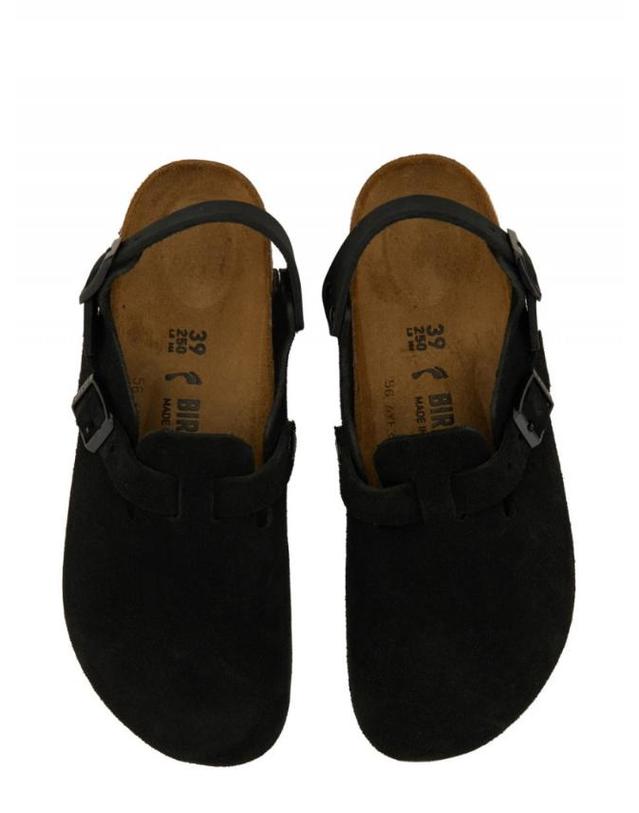 버켄스탁 [해외직구] 버켄스탁 블랙 suede Tokyo 슬리퍼 1028348BLACK TP580143689 착용컷