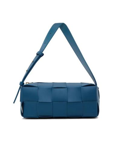 [해외직구] 26 FW Bottega Veneta 블루 스몰 브릭 카세트 숄더백 241798F048029