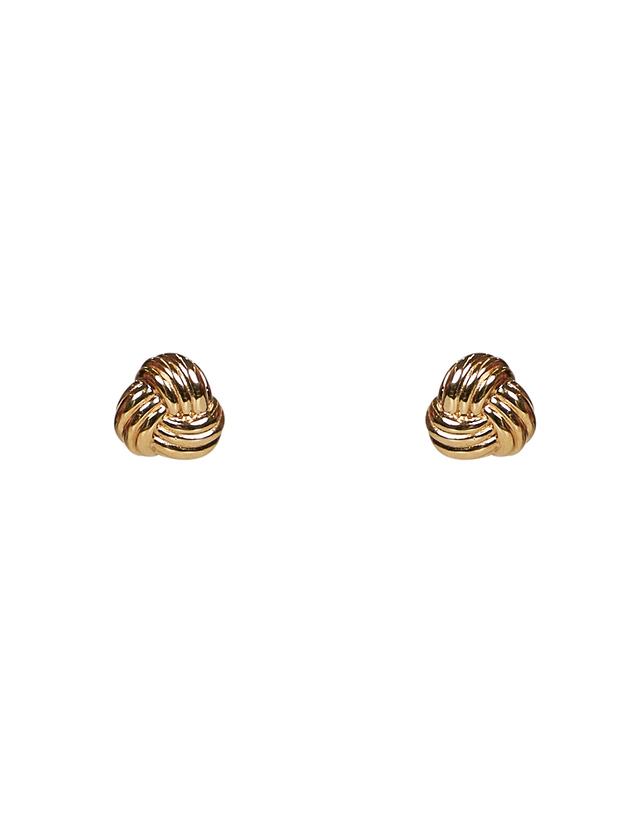 보테가 베네타 [해외직구] 26SS 보테가 베네타 INTRECCIO KNOT PIN 이어링 골드톤 838176VAHU08120 TP573965832 착용컷