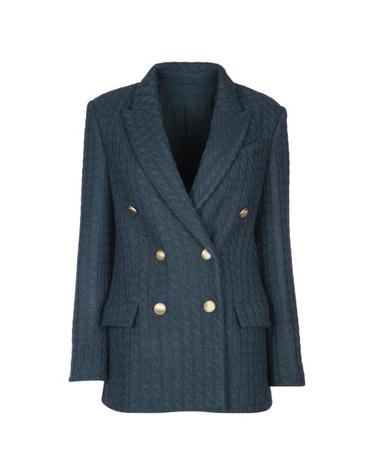 [해외직구] 26 FW 브루넬로 쿠치넬리 더블브레스트 니트 블레이저 C7186 M012T7056