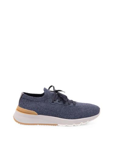 [해외직구] 26 FW 브루넬로 쿠치넬리 니트 레이스업 스니커즈 MZUWLBO253COU50 TP455481752